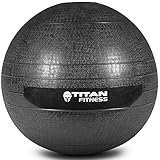 Titan Fitness 10-60 lb Slam Spike Ball Rubber Exercise Weight Crossfit Workout