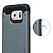 S6 Case, Galaxy S6 Case - TURATA [Heavy Duty] Dual Layer Hard Plastic TPU Protective Case Bumper for Samsung Galaxy S6 G9200 - Gray