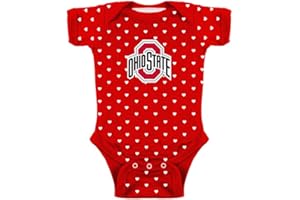 Two Feet Ahead Hearts Baby Bodysuit Creeper Baby Girl Clothes Newborn Infants Sizes 0-3M 6M 12M