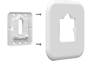 Honeywell Home Large Cover Plate & Electrical Box Adaptor for T-Series Thermostats (THP2400A1080), White