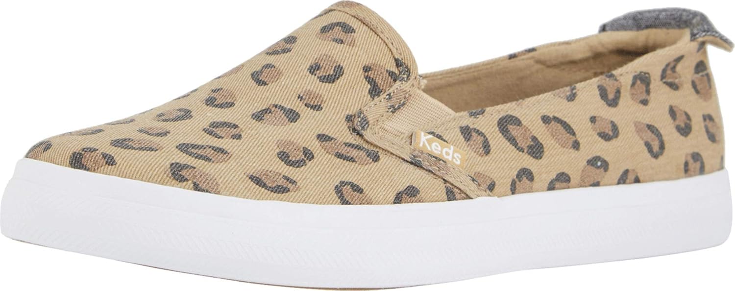 keds leopard slip on