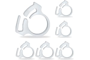 HENMI 6 PCS Sweep Hose Attachment Clamp Clasp Replacement Pool Hose Clamps,Compatible with Polaris Pool Cleaners 180 280 360 380 480 for Polaris Tail Clamp B15 B-15