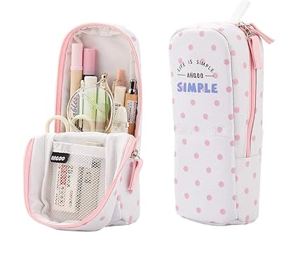 Rolin Roly Federmappchen Gross Kapazitat Bleistiftbeutel Mit Reissverschluss Etui Schule Pencil Case Madchen Mappchen Teenager Stehen Sie Federmappchen Amazon De Burobedarf Schreibwaren