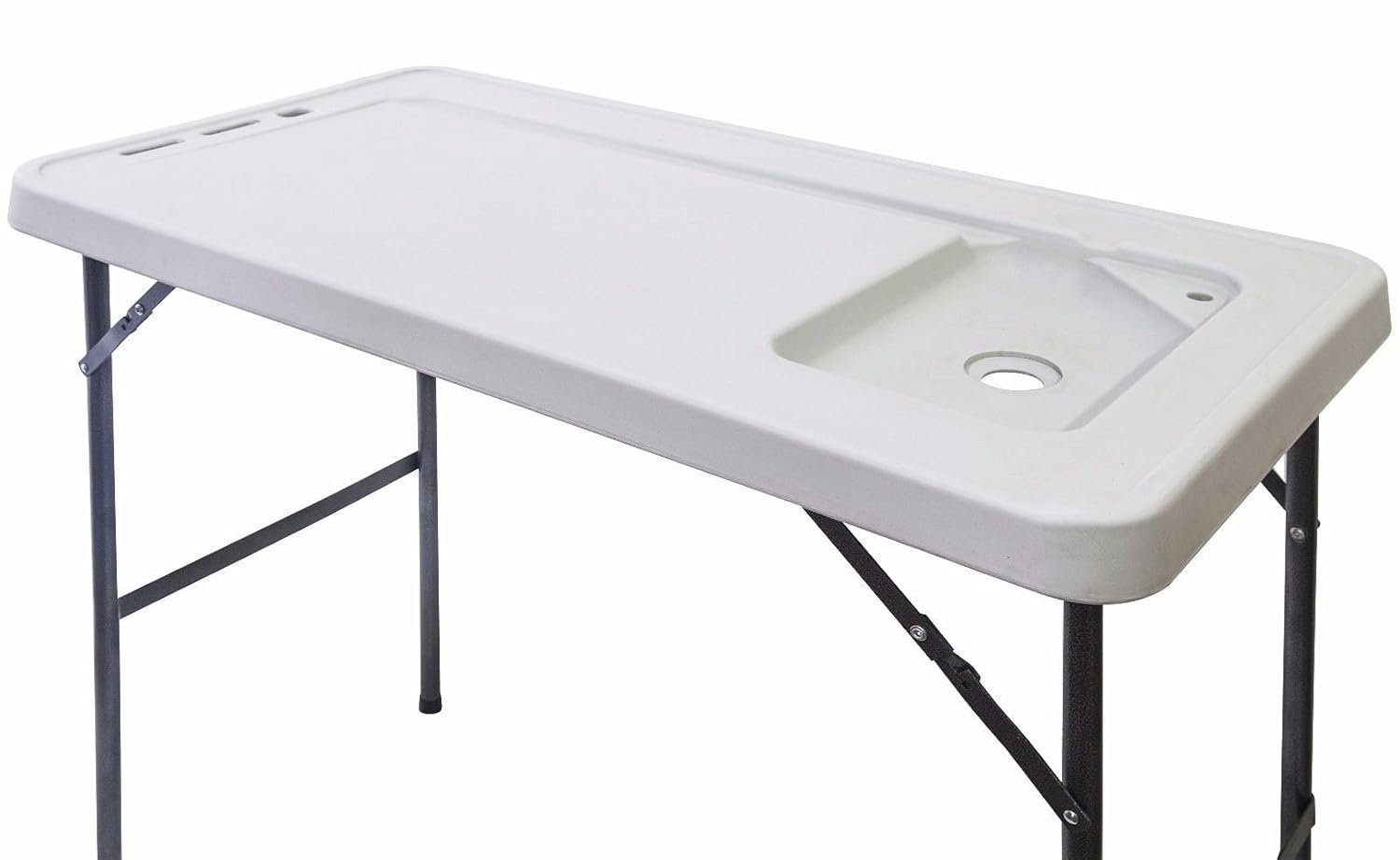 Goplus Portable Folding Table Fish Fillet Hunting Cleaning Cutting