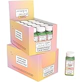 Magic Mind Focus Energy Drink Shots - No Jitters, Stress Relieving, Ashwagandha, Functional Mushrooms, Matcha Green Tea, Vitamin B12, Vitamin C - 2 FL Oz (30 Pack)