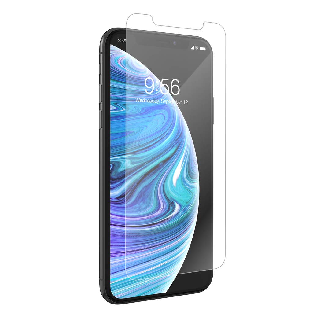 InvisibleSHIELD GlassFusion Screen Protector for iPhone Xs transparent
