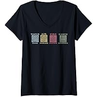 Amazon.com: Avatar: The Last Airbender Elements Line Up T