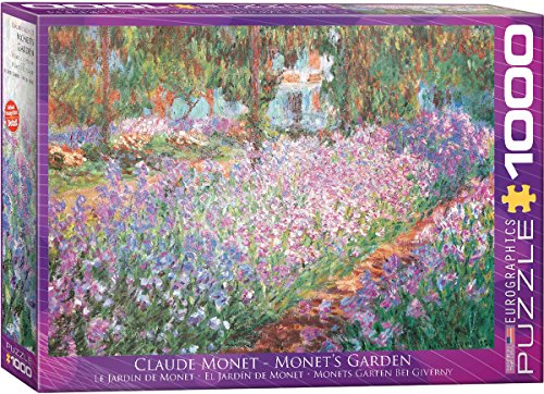 Eurographics The Artist's Garden by Claude Monet 1000-Piece Puzzle