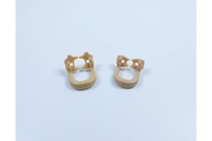 ACMEDENT 2Pc KerrStyle Soft Clamp Universal Rubber Dam Sheets Clip Clamps Resin Molar Premolar Teeth Dental