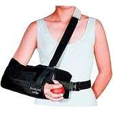 DonJoy 11-0449-3-06000 Ultra Sling II Shoulder Immobilizer, Black, Medium