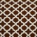 Home Fashion Designs Printed Twill Arm Chair Slipcover. One Piece Stretch Chair Cover. Strapless Arm Chair Cover for Living Room. Brenna Collection Slipcover. (Chair, Chocolate)