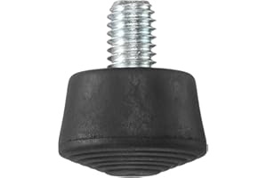 PATIKIL Rubber Foot Spike, Universal Anti-Slip 3/8 Inch Thread Rubber Tripod Foot Spikes for Monopod Legs Pad Replacement Par