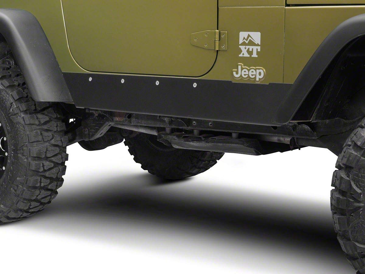 Barricade Rocker Guards Compatible for 97-06 Jeep