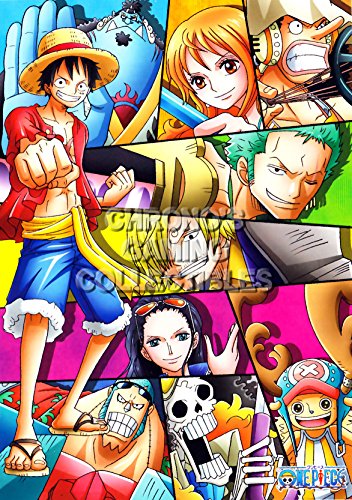 One Piece CGC Huge Poster Glossy Finish Anime Poster Wan Pīsu - Straw Hat Crew - ONE073 (24" x 36" (61cm x 91.5cm))