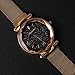 Fungorgt Women's Analog Watch with Stainless Steel Mesh Band, 34mm Dial, 43g Weight, 8mm Thickness, Adjustable Band Length, Water Resistant, Magnetic Movement