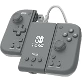 HORI Split Pad Compact Attachment Set (Slate Gray) for Nintendo Switch - Officially Licensed By Nintendo