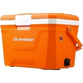 EchoSmile Ultra-Light Portable Cooler 20L/21qt, Outdoor Insulated Ice Chest Box