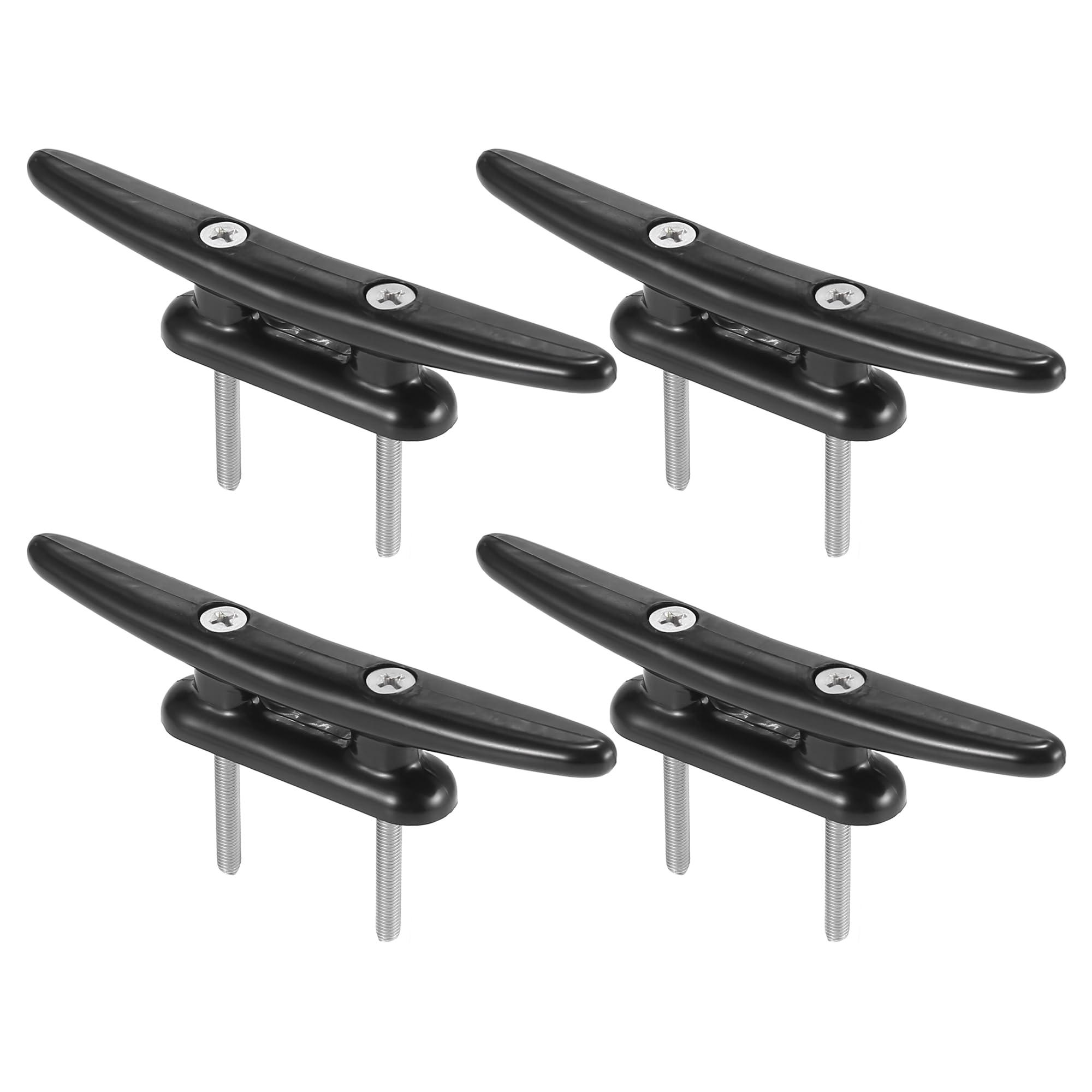 X AUTOHAUX 4pcs 5 Inches 128mm Boat Marine Dock Nylon Cleats Kayak Canoe Cleats