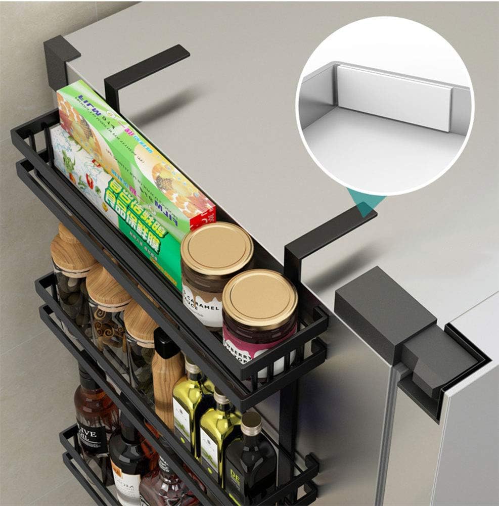 HYISHION Magnético Frigoríficos Organizador Rack Spice Rack Montaje en