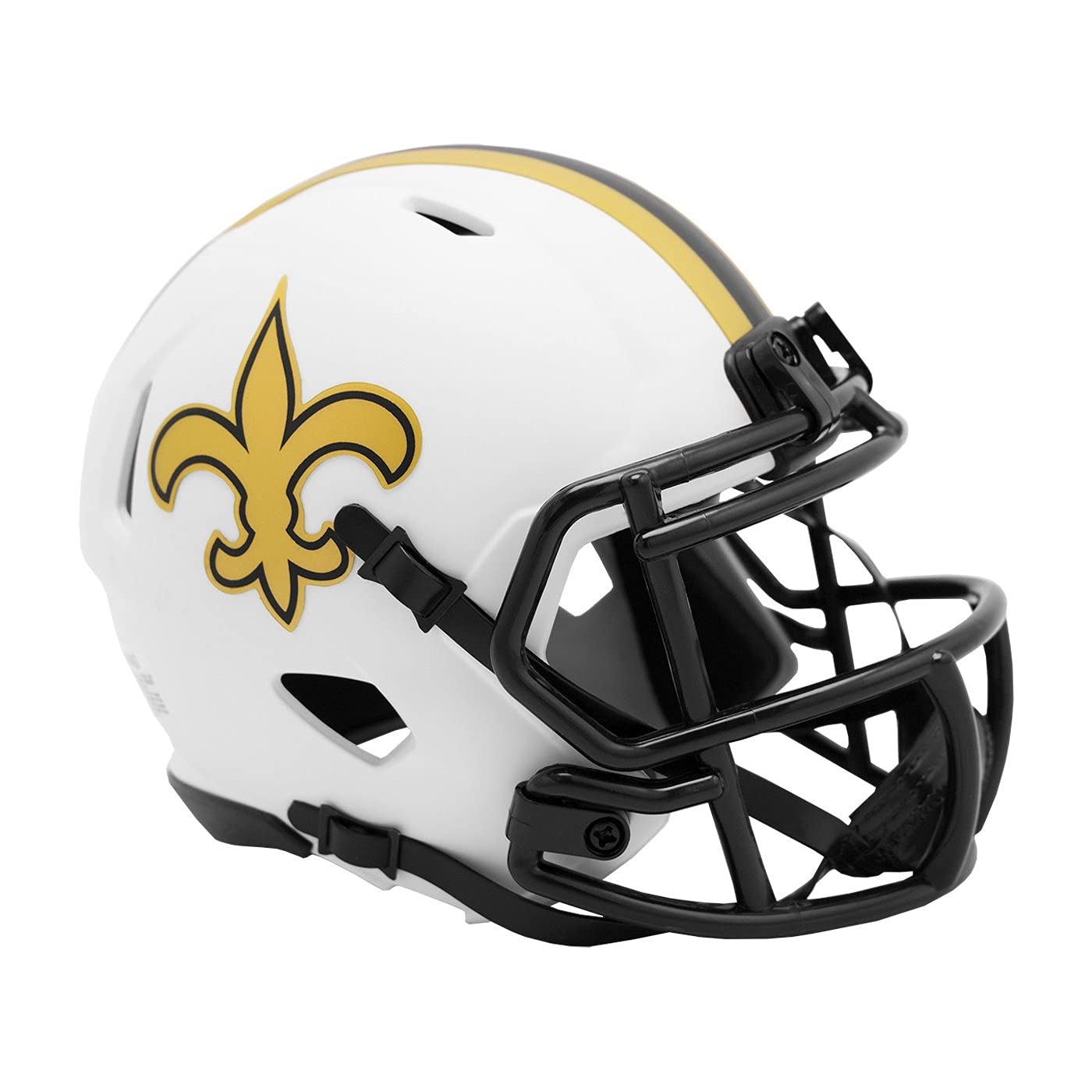 NFL Lunar Eclipse Mini Speed Helmet - New Orleans Saints