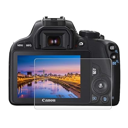 BYbrutek Protector de Pantalla de Vidrio Templado para Canon 100D ...