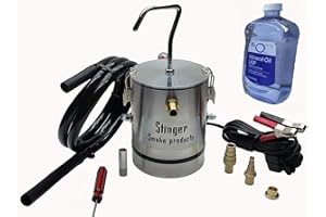 STINGER SMOKE PRODUCTS Stinger Automotive Smoke Machine Leak Tester. Built-in Blower, No Air Compressor Needed! Finds Leaks in Vacuum Lines, Intake, Exhaust & Evap Systems, Etc - The Best Auto Diagnostic Tool in Your Shop!