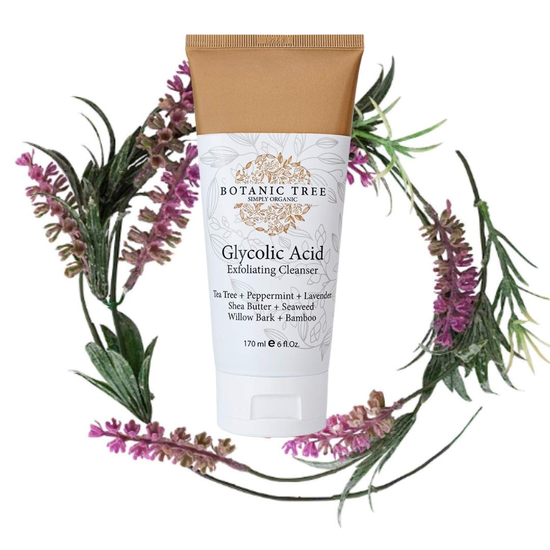 Glycolic Acid Face Wash Exfoliating Cleanser 6Oz w/10 Glycolic Acid