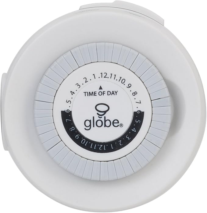 Globe Electric 24212 Indoor Mechanical Timer Home Improvement