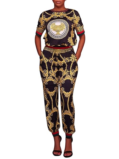 2 piece floral jumpsuit