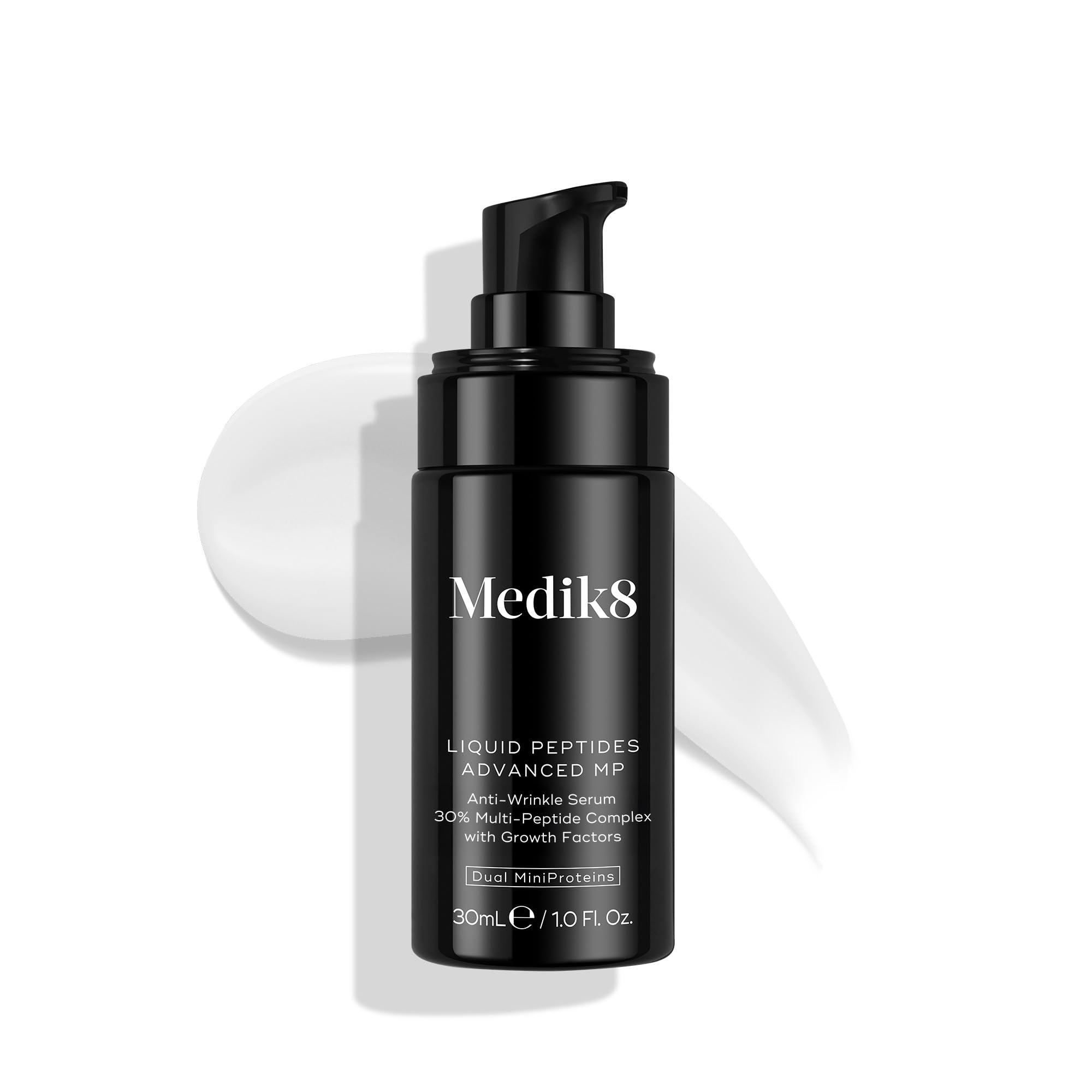 Medik8 Liquid Peptides Advanced MP - With Breakthrough Bio-Technology, Dual MiniProteins - 30% Multi-Peptide Complex - 30ml