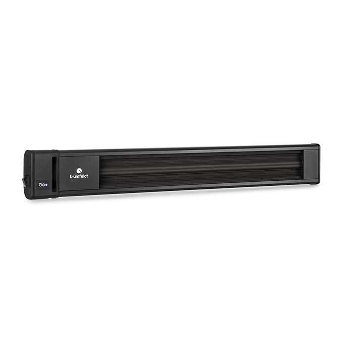 blumfeldt Cosmic Beam • Infrarot-Heizstrahler • Terrassenheizer • Infrarot Dunkelstrahler • 1800 Watt • pulverbeschichtet • w