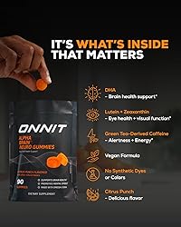 ONNIT Alpha Brain Neuro Focus Gummies - Vegan