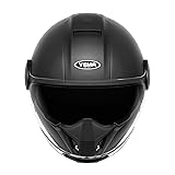 YEMA Convertible 3/4 Full Face Motorcycle Helmet