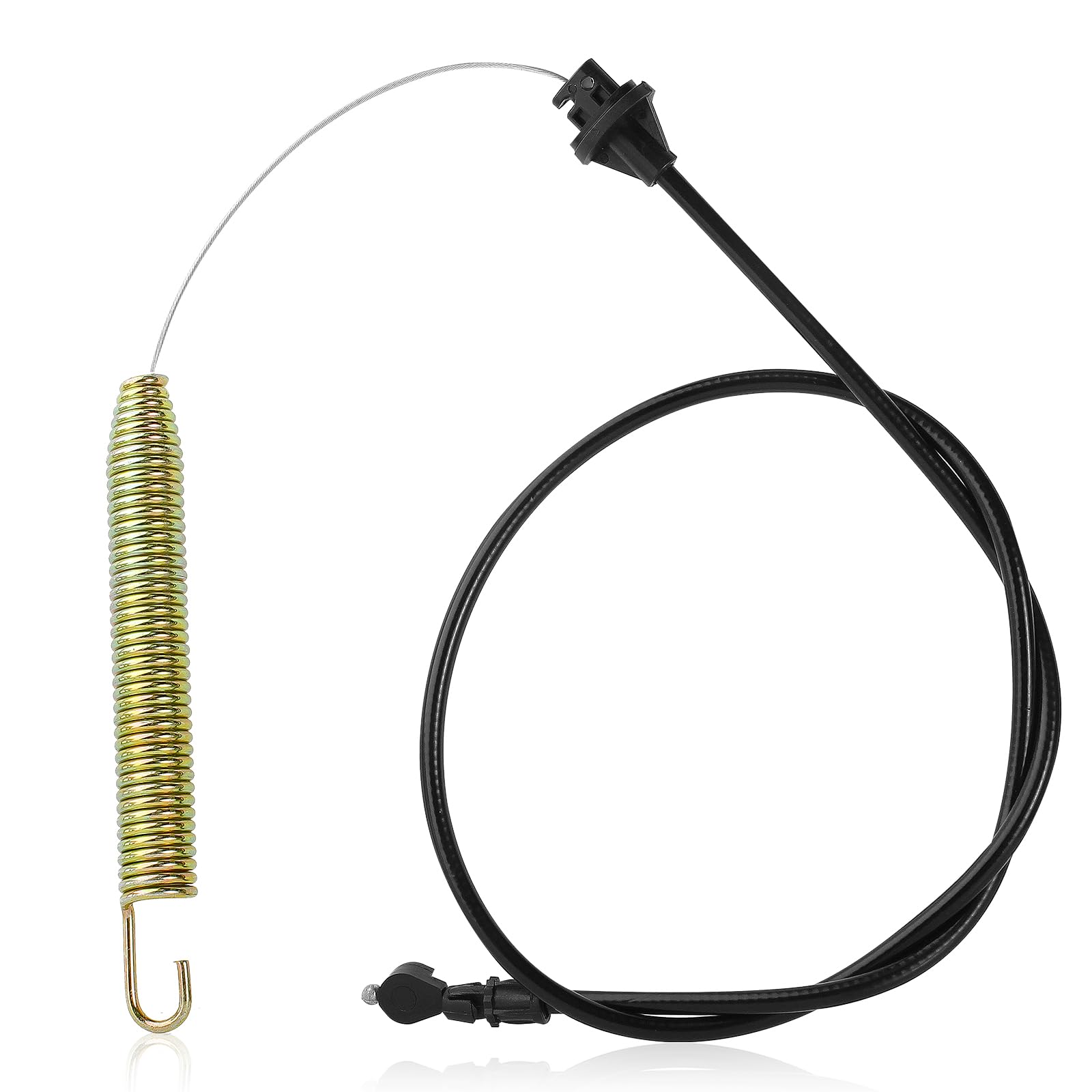 YOFMOO 175067 Deck Engagement Clutch Cable Compatible with AYP Sears Craftsman Lawn Mower Tractor Rotary Poulan 175067 169676 532193235 532169676 21547184 21547197 60525 290503 42inch