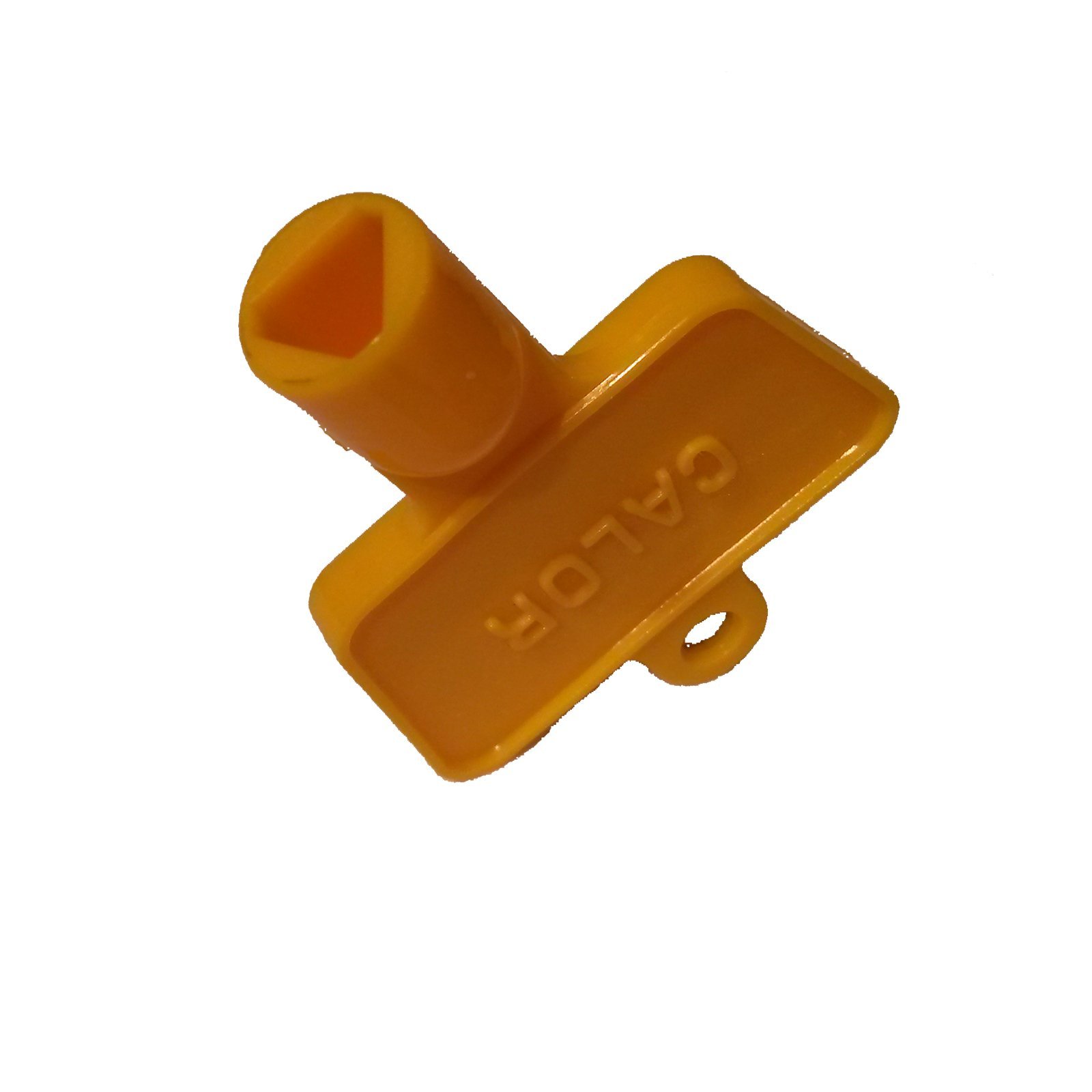 Gas Key Yellow Plastic Gas Meter Box Key - open utility cupboard