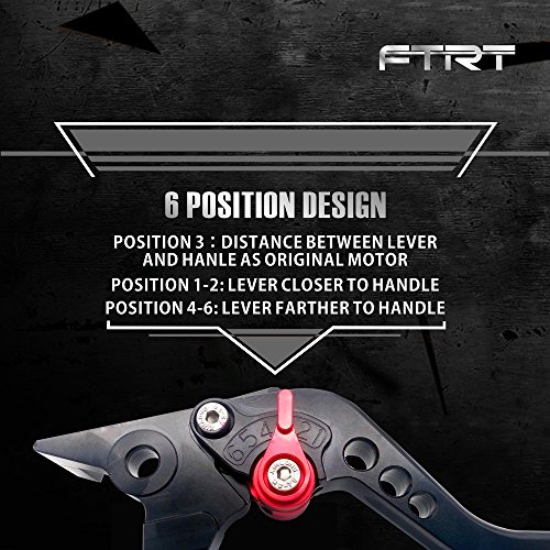 image for FTRT Brake Clutch Levers for Honda GROM MSX125 2014-2018,CBR250R 2011-