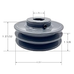 CMFG 2AK44-1 v Belt Pulley, 4.25'' inch