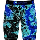 New Ethika Men's Koa Storm Chaser Boxer Brief Cotton Stretch Spandex Blue