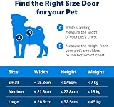 PetSafe Original 2 Way Pet Door Large White Manual Lock Durable Frame view 5