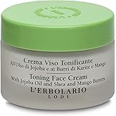 L'Erbolario Face Cream with Ginkgo Biloba and Red Grape - Helps Cover Imperfections - Leaves Skin Soft and Smooth with an Even Tone - Suitable for Sensitive Skin - Silicone and Paraben Free - 1.6 oz