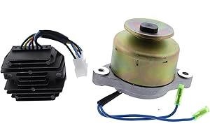 IEQFUE Alternator 15531-64017 15531-64010 w/Rectifier Compatible with Kubota B5100 B6100 B7200 B8200 B9200
