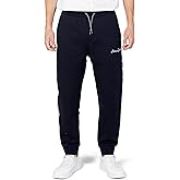 Armani Exchange Mens Bonded Cotton Signature Logo Drawstring Jogger Sweatpants