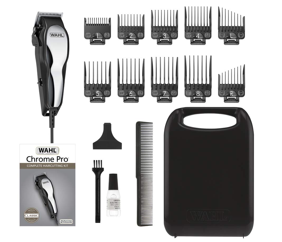 wahl cordless chrome pro clipper