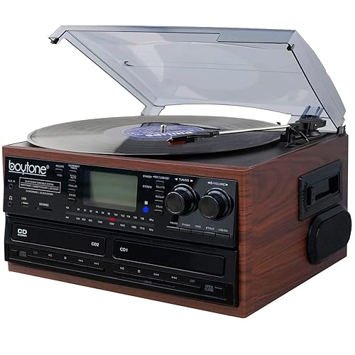 Boytone BT-29MB, Bluetooth Dual CD Player, Recorder CD2 to CD1, AM