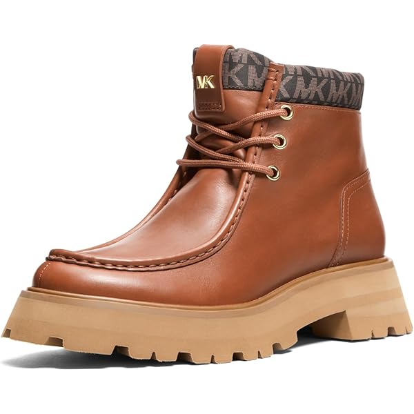 Amazon.com | Michael Kors Alistair Bootie Tan 6 M | Mid-Calf