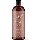 MKS eco Nourish Shampoo - Cleanses, Strengthens & Repairs - Ideal for Fine Hair, Safe for Color Treated Hair - Moroccan Argan Oil, Hemp Seed Oil - Vegan, Cruelty Free