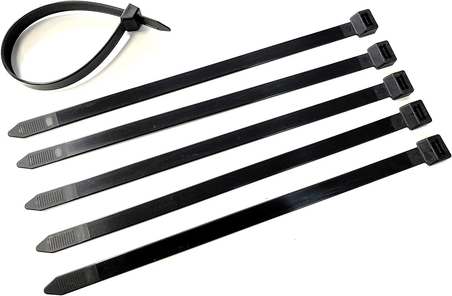 Heavy Duty Cable Zip Ties 12mmx290mm, Ultra Strong Nylon Cable Ties