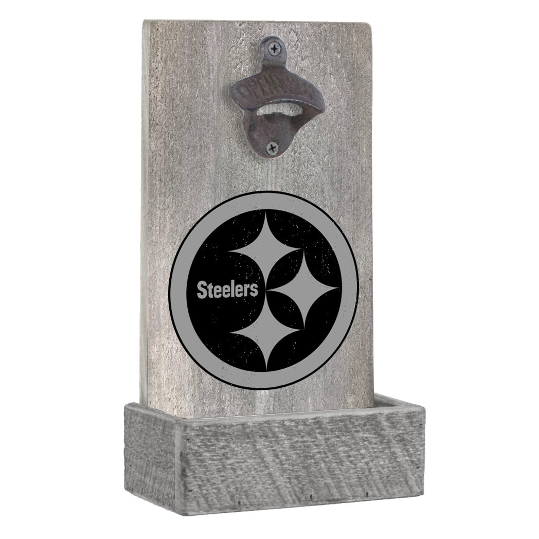 Rustic Marlin Designs NFL Team Gray Bottle Openers 7 x 12 x 4