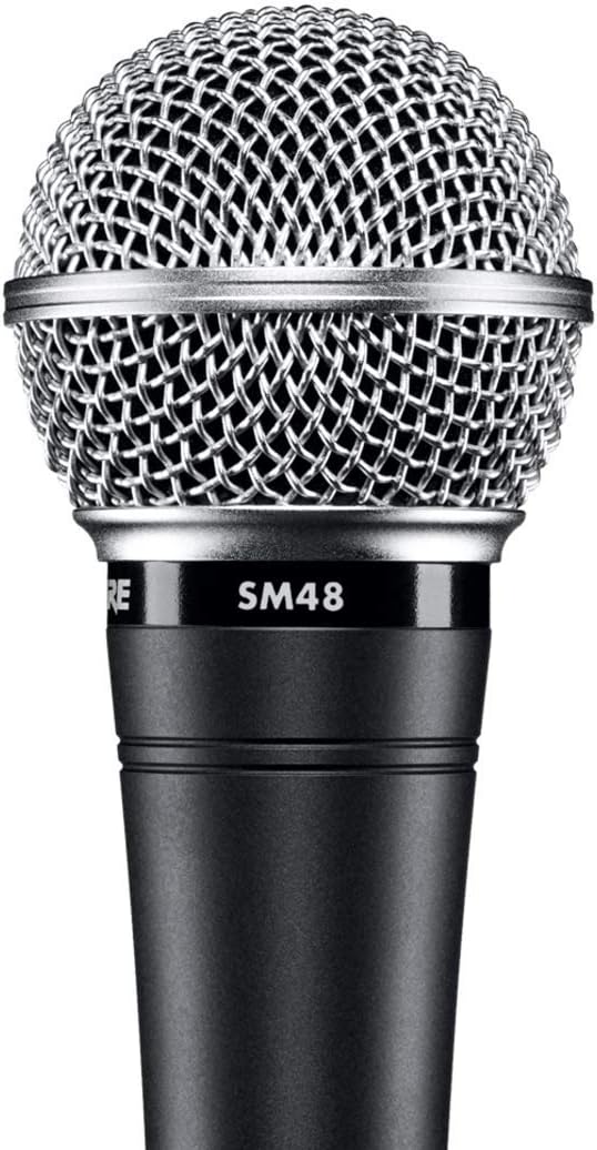 Shure SM48-LC Cardioid Dynamic Vocal Microphone: Musical Instruments