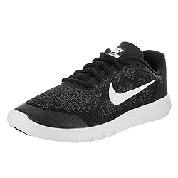 Nike Women's Free RN Flyknit 2018 Running, White, 7
